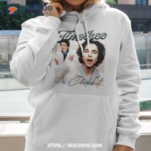 timothee chalamet vintage shirt hoodie 2