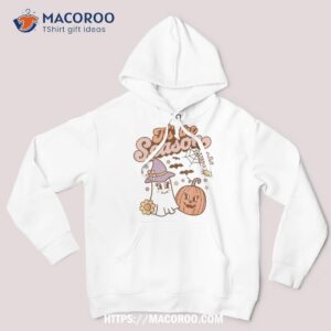 tis the season pumpkin spice ghost halloween for girls shirt hoodie