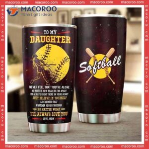 To My Daughter From Mom Stainless Steel Tumbler