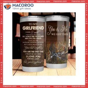 To My Girlfriend From Boyfriend Stainless Steel Tumbler