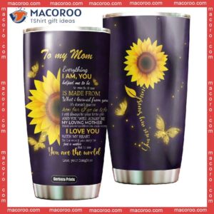 to my mom from daughter son mother s day stainless steel tumbler 0