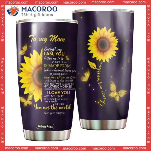 To My Mom From Daughter Son Mother’s Day Stainless Steel Tumbler