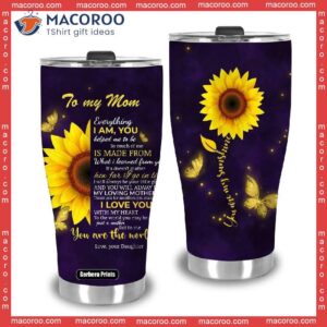 to my mom from daughter son mother s day stainless steel tumbler 2