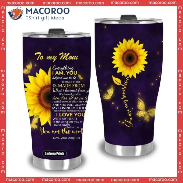 To My Mom From Daughter Son Mother’s Day Stainless Steel Tumbler