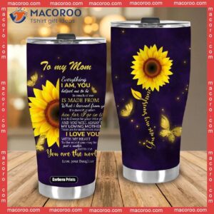 to my mom from daughter son mother s day stainless steel tumbler 3