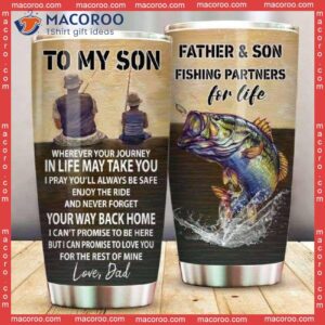 To My Son From Dad Stainless Steel Tumbler