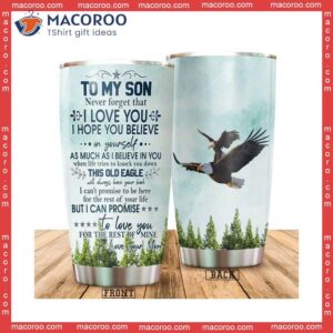 To My Son From Mom Stainless Steel Tumbler