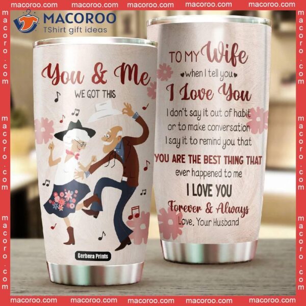 To My Wife Mother’s Day Gift From Husband Stainless Steel Tumbler