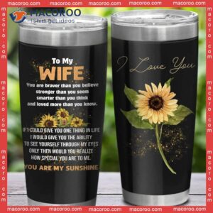 To My Wife Stainless Steel Tumbler