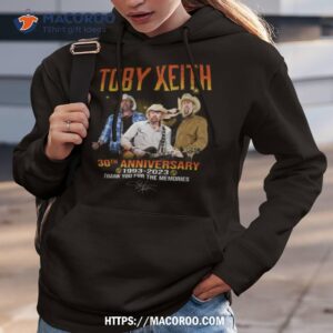 Toby Keith 30th Anniversary 1993 – 2023 Thank You For The Memories Shirt
