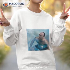 tony soprano poolside cigar shirt sweatshirt 2