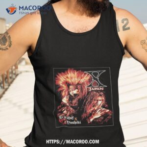 top japan x band shirt tank top 3