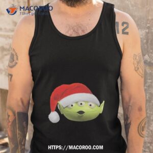 toy story little green santa shirt tank top