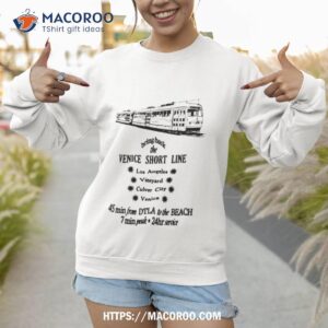 train bring back the venice short line shirt sweatshirt