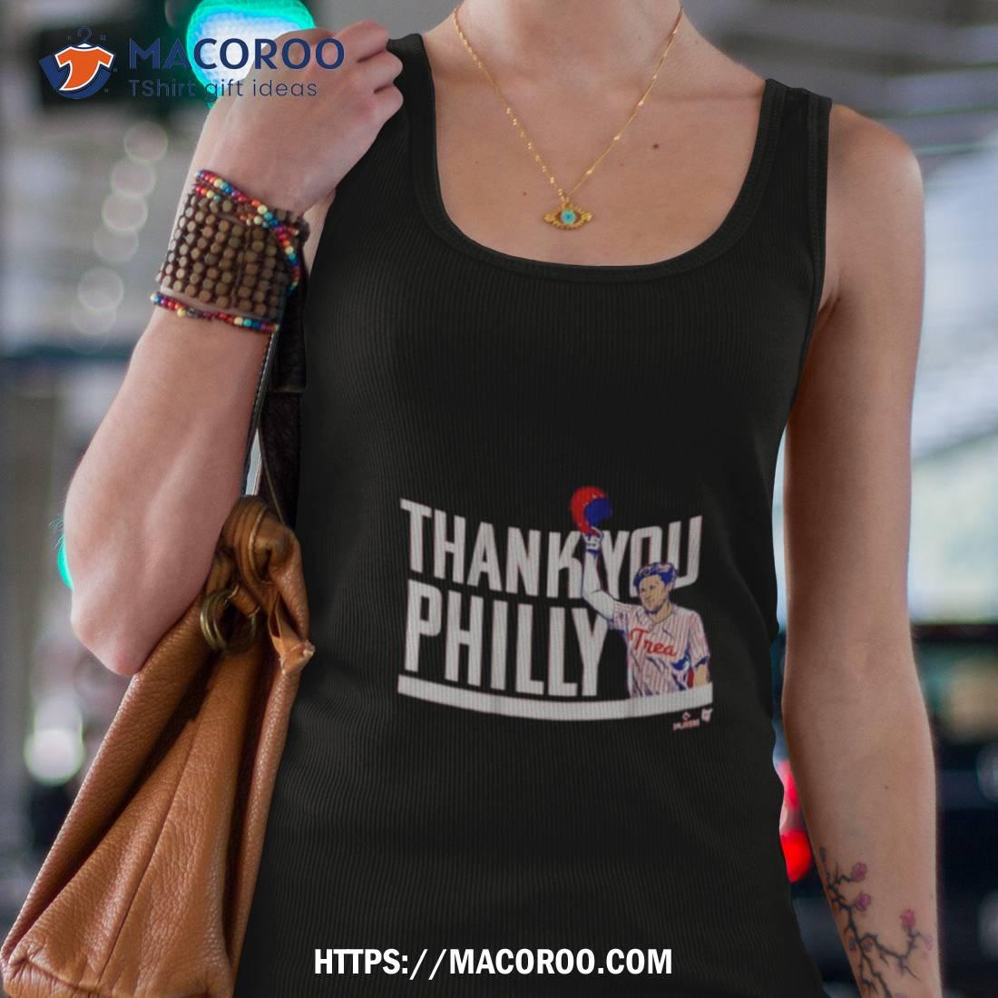 Trea Turner Thank You Philly Shirt