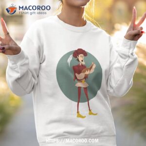 troubadour cartoon shirt sweatshirt 2