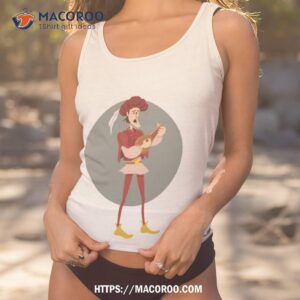 troubadour cartoon shirt tank top 1