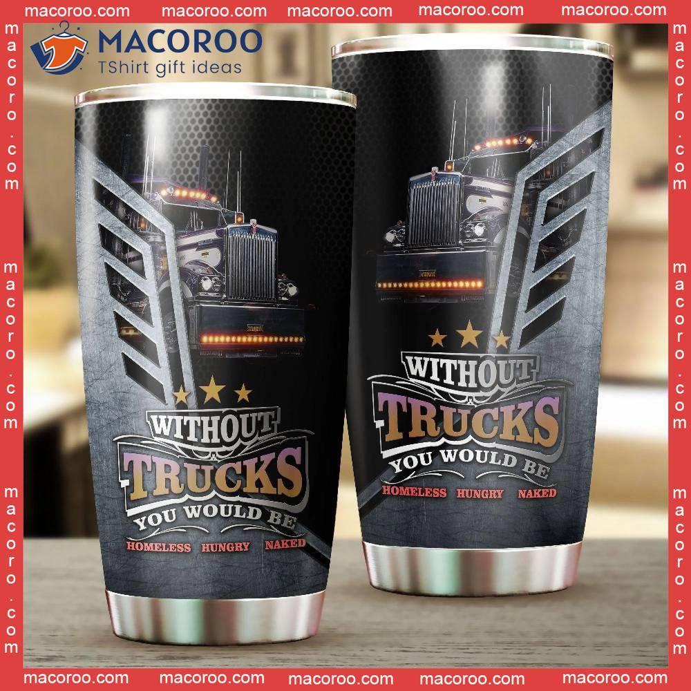 Truck Driver Stainless Steel Tumbler