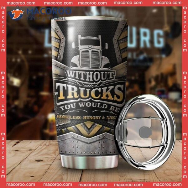 Truck Stainless Steel Tumbler