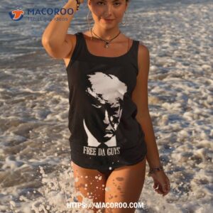 trump mugshot free da guys trump shirt tank top