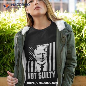 Trump Not Guilty Flag Shirt
