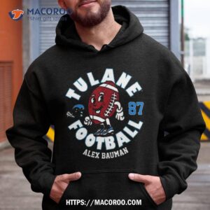 Tulane Green Wave Alex Bauman 2023 Ncaa Football Shirt