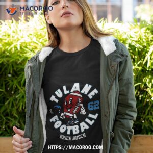 Tulane Green Wave Brice Busch 2023 Ncaa Football Shirt