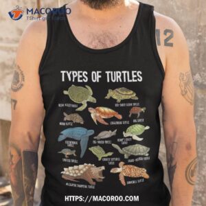 turtle lover reptile pet turtle types of turtles shirt first fathers day gift ideas tank top