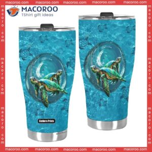 turtles sea stainless steel tumbler 1