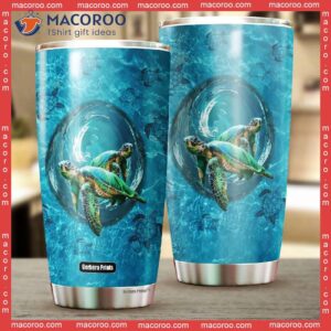 turtles sea stainless steel tumbler 2