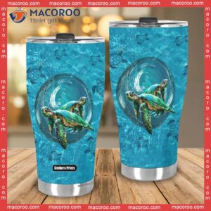 turtles sea stainless steel tumbler 3