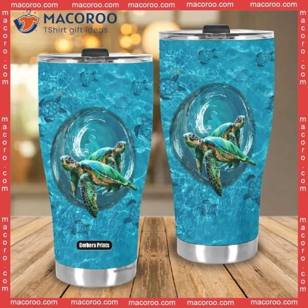 Turtles Sea Stainless Steel Tumbler