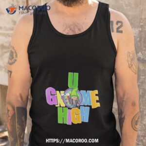 u gnome high shirt tank top