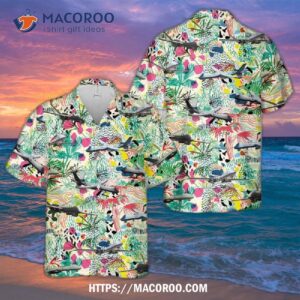 U.s. Air Force Mq-9a Reaper Hawaiian Shirt