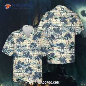 U.s. Air Force Mq-9a Reaper Hawaiian Shirt