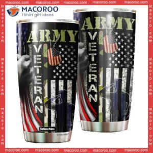 u s army veteran pride stainless steel tumbler 0