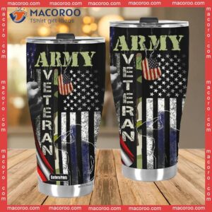 u s army veteran pride stainless steel tumbler 3