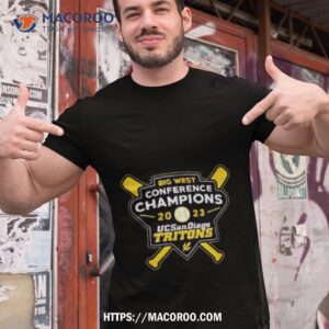 Uc San Diego Tritons 2023 Big West Baseball Champions Shirt