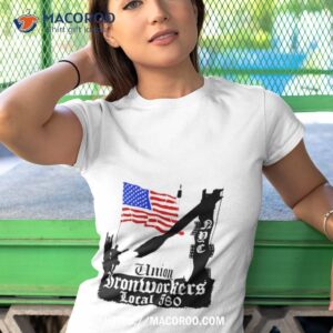 union ironworkers local 580 nyc american flag shirt tshirt 1
