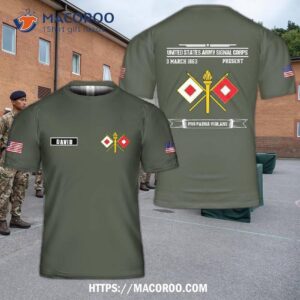 United States Army Signal Corps 3D T-shirt