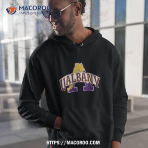 University At Albany Dripping Logo Shirt