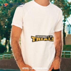 university of trials logo shirt tshirt