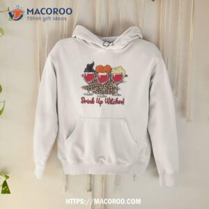 up witches wine glass witch squad shirt hoodie
