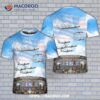 Us Air Force Boeing C-40c Bbj (737-7cp) 3D T-Shirt