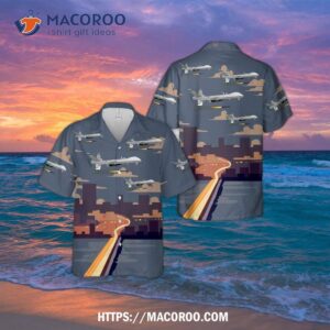 Us Air Force General Atomics Mq-9 Reaper Hawaiian Shirt
