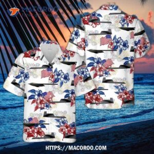 Us Air Force Northrop Grumman B-21 Raider Hawaiian Shirt