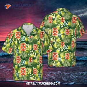 Us Army 516th Signal Brigade (tactical Theater Brigade) Hawaiian Shirt