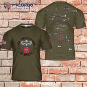 Us Army 82nd Airborne 3D T-Shirt