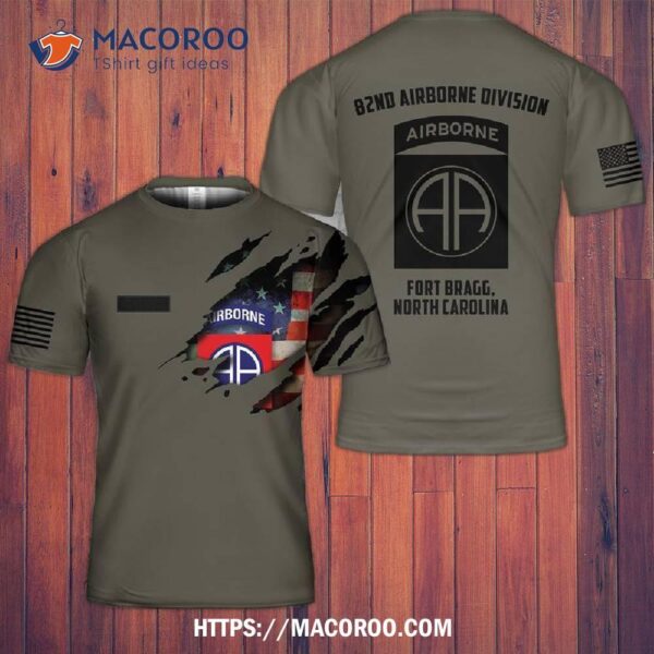 Us Army 82nd Airborne Division 3D T-Shirt