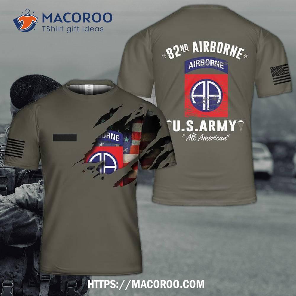 Us Army 82nd Airborne Division 3D T-shirt